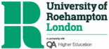 QA Higher Education - University of Roehampton logo